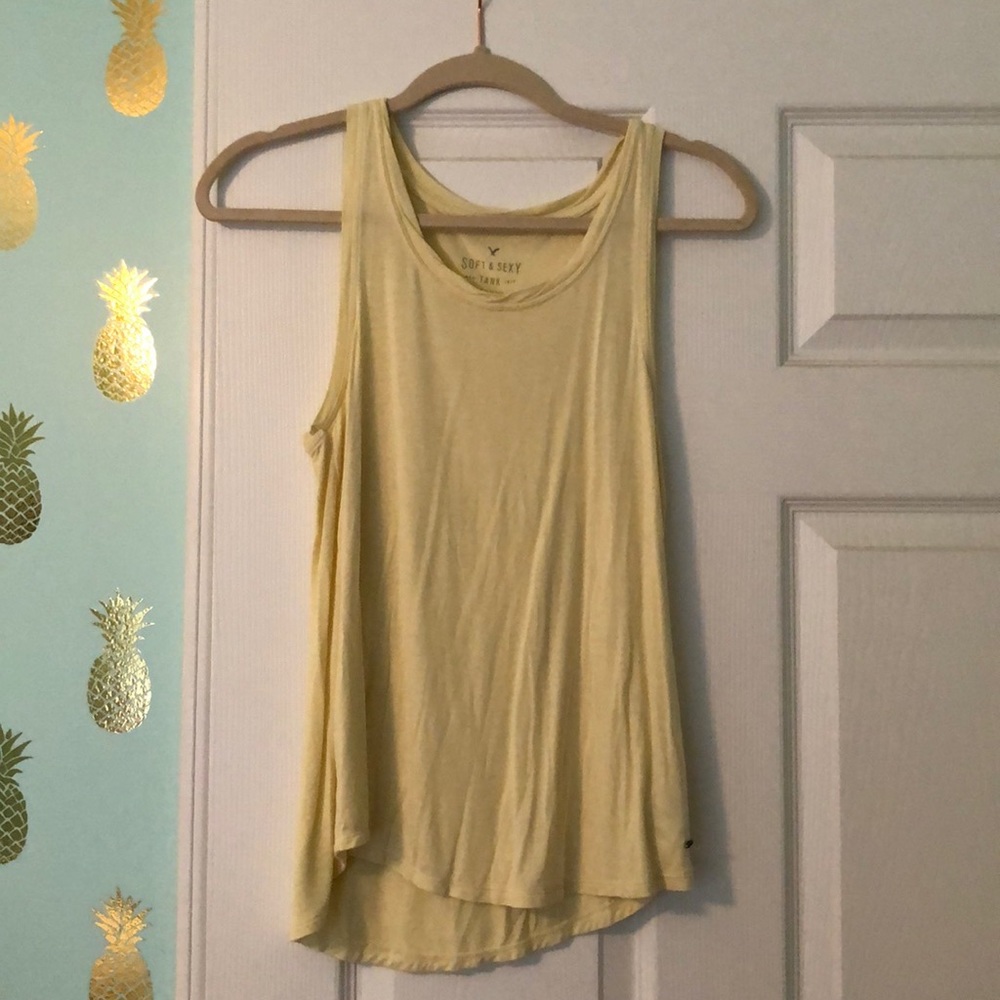 Yellow tank top